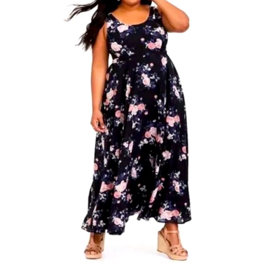 Torrid Maxi Floral Dress